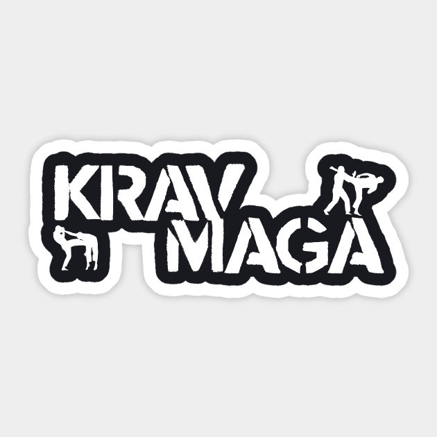 Krav Maga Fighters Sticker by loumed